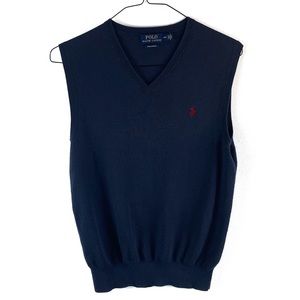 POLO Ralph Lauren Navy Sweater Vest M